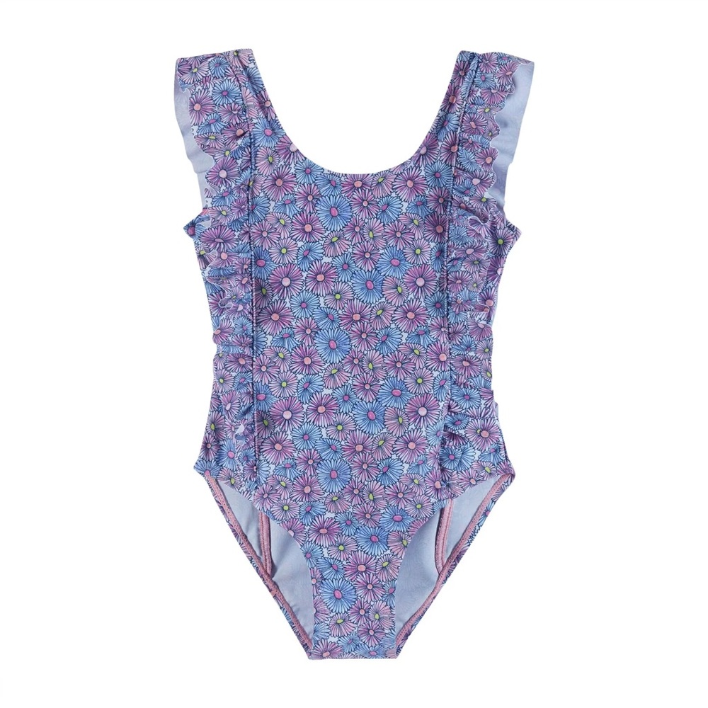 Andy & Evan/Cat & Jack floral swimsuits 3T
